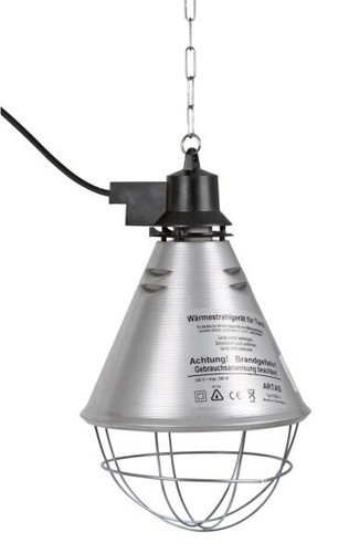 Infra red heat lamp - 250w, bulb