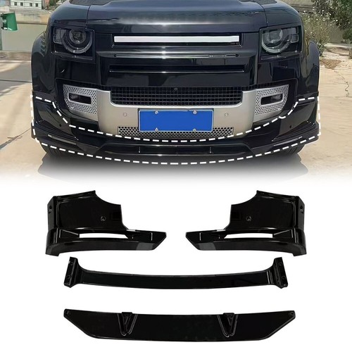 Glossy black front - front, bumper