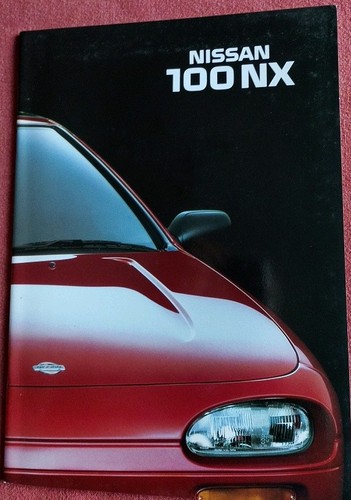 Nissan 100nx brochure 1993 - nissan,