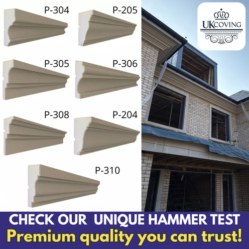 Exterior coving cornice - coving,