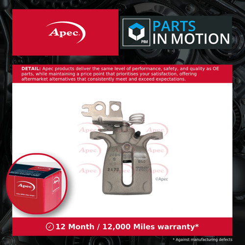 Brake caliper rear left - brake,