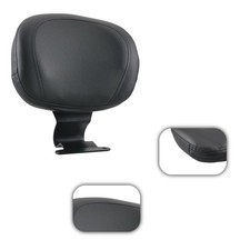 Driver Backrest Pad Black Detachable Cushion Fits For Honda VTX1300 VTX 1300