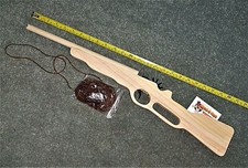 Magnum 1873 design Wooden toy Saddle Rifle  Rubber band discharger