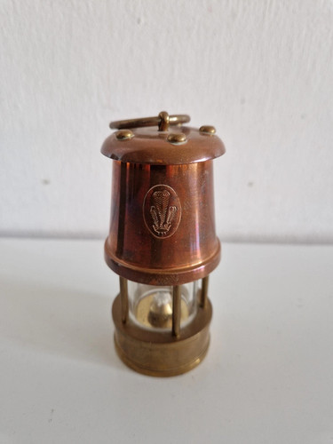 Vintage miners lamp 10cm - miners,