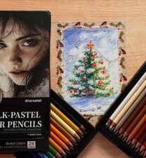 Chalk-pastel Colour Pencils 24