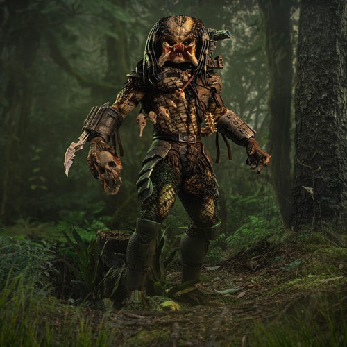 Iron studios predator jungle - iron,