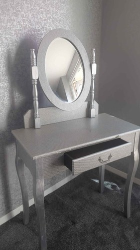 Dressing table with mirror - with,