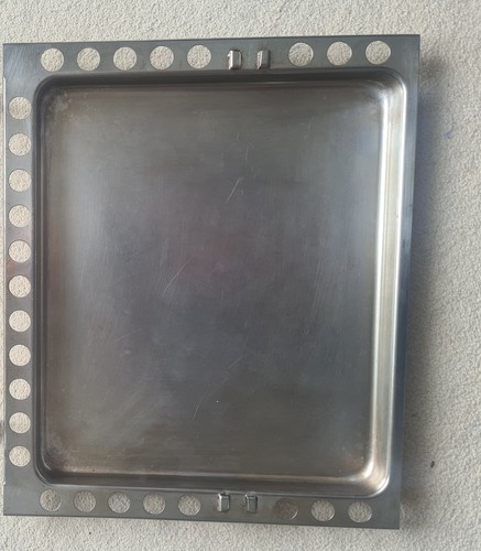 Stainless shelf pan - shelf, off