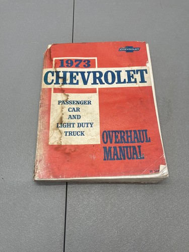 1973 chevrolet shop manual - chevrolet,