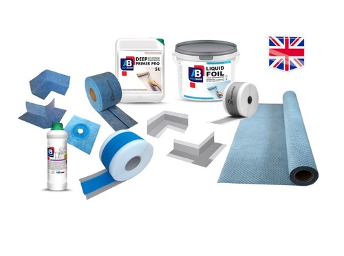 Wet room system waterproofing - wet,