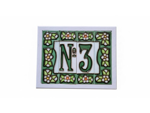 Hand painted green - hand-painted,