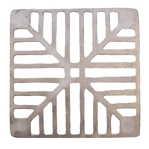 Square cast - square, 6"