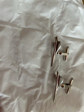 Concorde Silver Cufflinks and