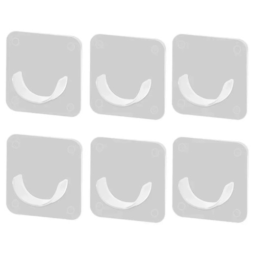 6pcs nail free - 6pcs, curtain