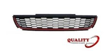 Front Bumper Lower Centre Grille Honeycomb With Red Trim Vw Polo Gti 2009-2014