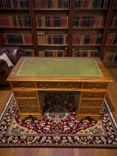 Reproduction Yew Wood Pedestal