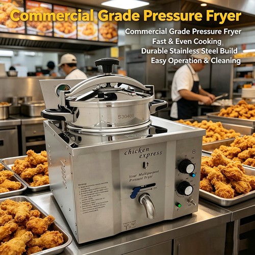 High pressure fried chicken - pressure,
