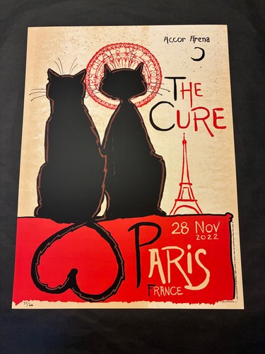 The cure poster paris france - poster,