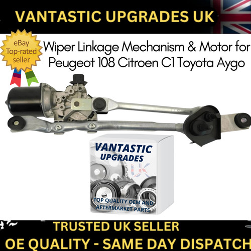 New wiper linkage and motor - wiper,