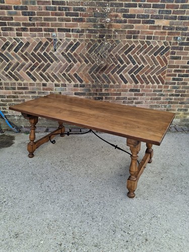 Spanish walnut dining - dining, table