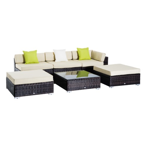 Outsunny pieces rattan - outsunny,