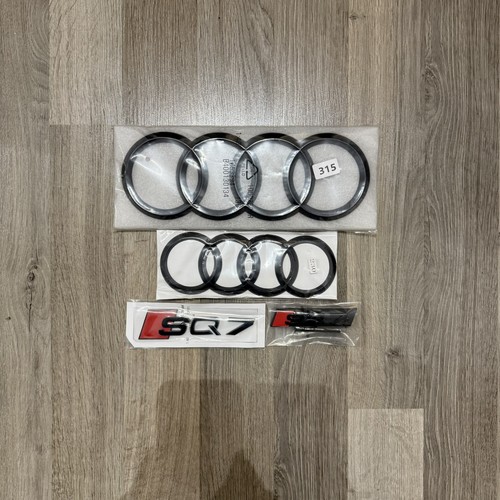 Audi sq7 gloss black badge - sq7,