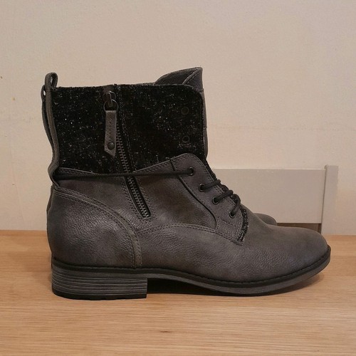 Mustang charcoal ladies ankle - mustang,