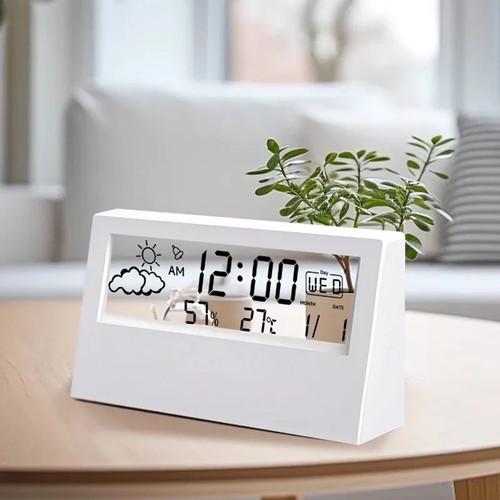 Lcd desktop alarm clock - lcd,