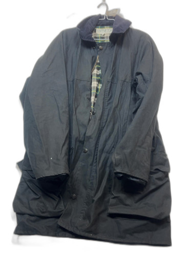 Antartex navy waxed cotton - navy,
