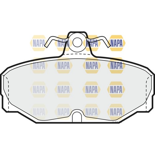 Brake pads set for ford - pads,