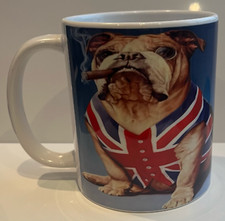 British Bulldog mug + coaster