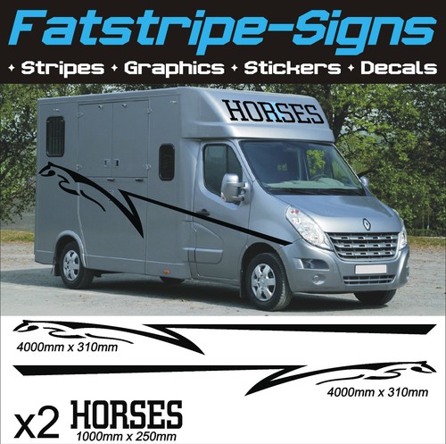 Horse box stickers graphics - horse,