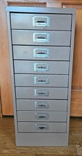 Vintage Metal File Cabinet 9