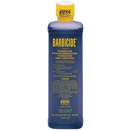 Barbicide disinfectant - barbicide,
