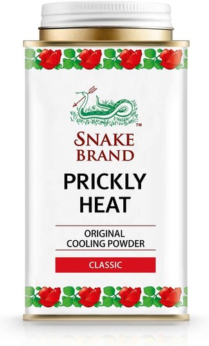Prickly heat powder - prickly, snake