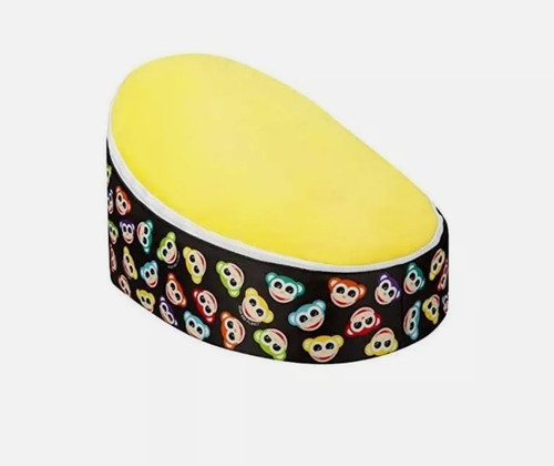 Black cheeky monkeys baby bean - black,