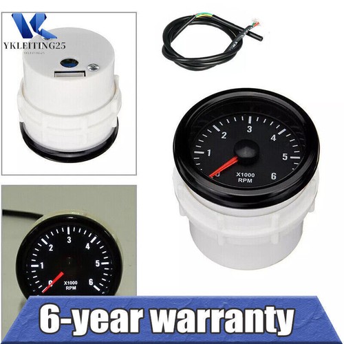 52mm 6000 rpm - 0-6000, electrical