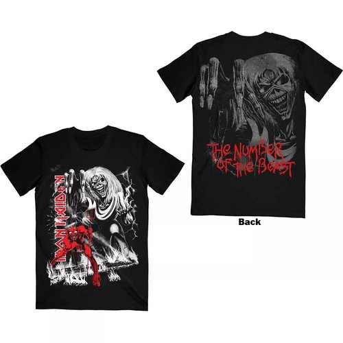 Shirt iron maiden number - t, of