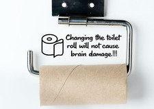 Toilet Funny Sticker CHANGING