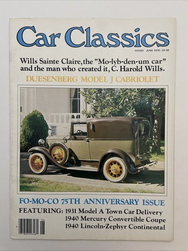 Car classics june - classics, 1978--34