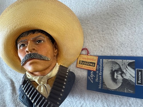 Bossons chalkware head - chalkware,