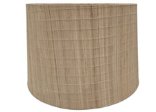 Sand Fabric Drum Lampshade