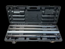 Carpet Stretcher Extension Tubes And Crain Case - 3 Steel and one Aluminum