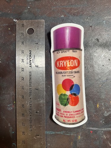 Vintage krylon sticker icy - krylon,