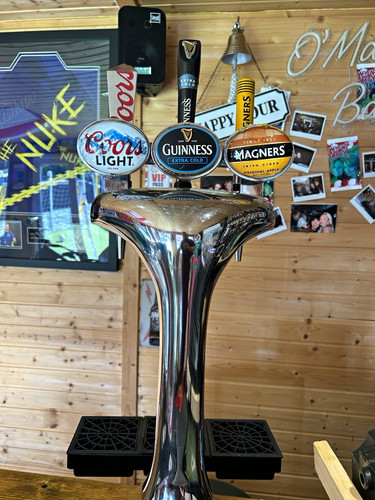 Complete beer line setup - beer,