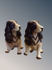 Two Large Vintage Porcelain