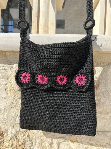Crochet style crossbody bag - style,