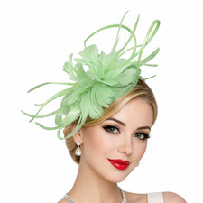 Flower & Feather Fascinator