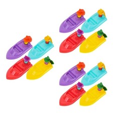  3 Sets School Project Science Toys Balloon Boat Propelled Boats Race
