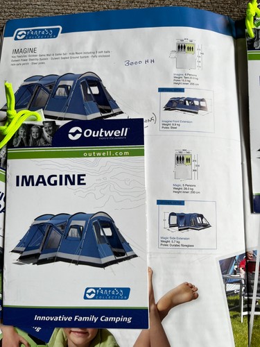 Outwell imagine tent blue main - outwell,